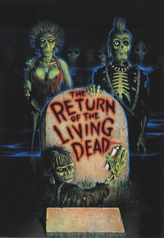 Verdammt, die Zombies kommen 1985 Filmposter