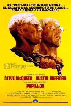 Papillon 1975 Filmposter