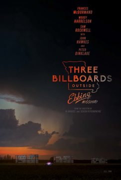 Three Billboards Outside Ebbing, Missouri 2017 Filmposter