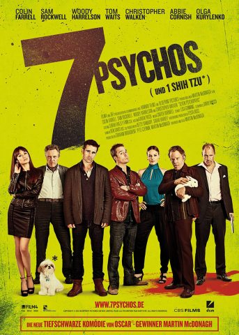 7 Psychos 2012 Filmposter