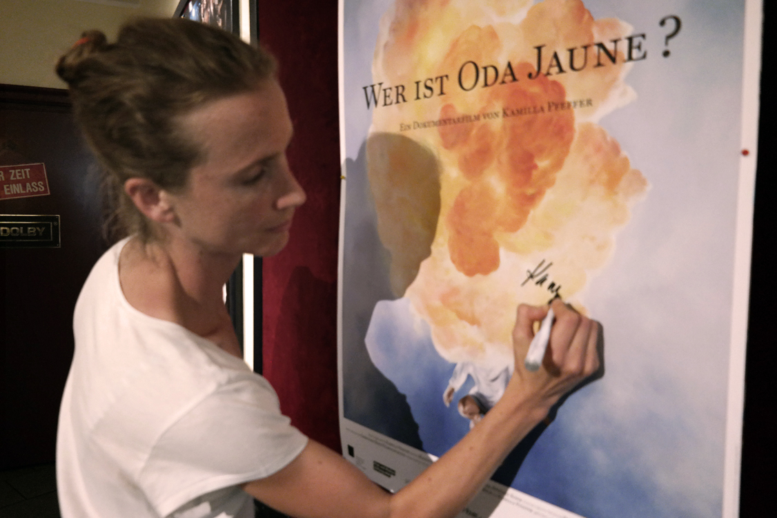 Wer ist Oda Jaune Premiere im Cinema Düsseldorfer Filmkunstkinos