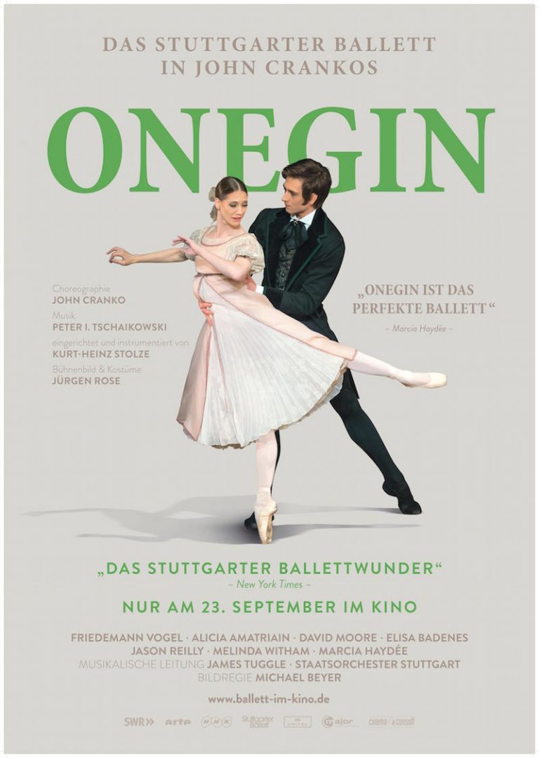Onegin Stuttgarter Ballett 2018 Düsseldorfer Filmkunstkinos