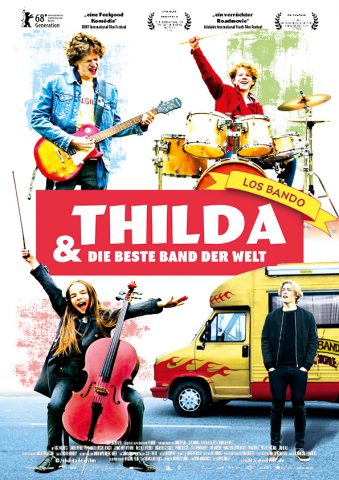 Thilda & Die beste Band der Welt - 2018 Filmposter