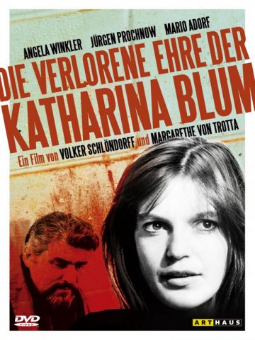 Die verlorene Ehre der Katharina Blum - 1975 Filmposter