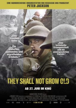 They Shall Not Grow Old - 2018 Filmposter
