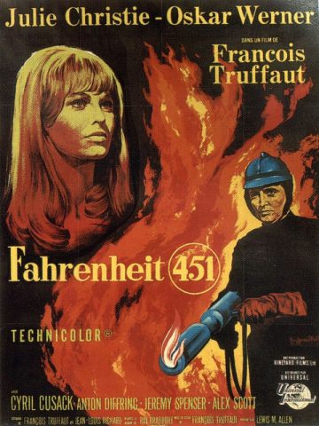 Fahrenheit 451 - 1966 Filmposter