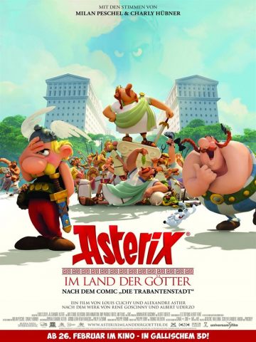Asterix im Land der Götter - 2014 Filmposter