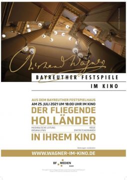 Bayreuth Festspiele 2021 - Der fliegende Holländer poster