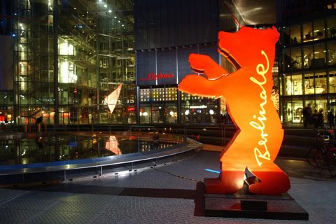 Berlinale-Bär am Potsdamer Platz