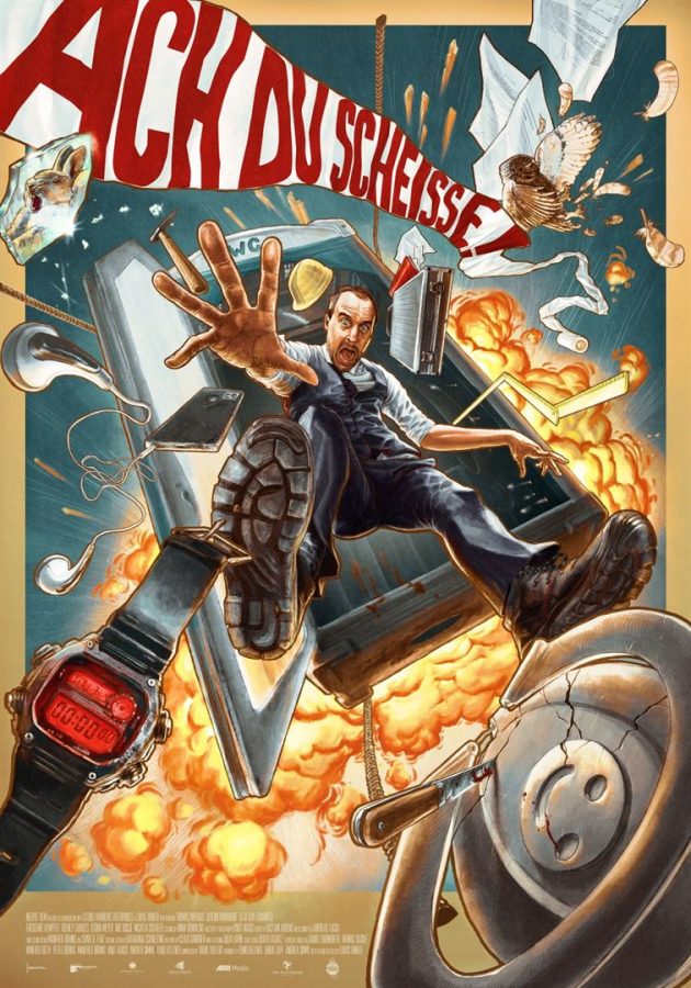 Adesivo Provocatorio "Leise Ist Scheiße!" Per Auto – 20 X 8 Cm – 15 Colori Fluorescenti E Cromati – Resistente E Autolavaggio
