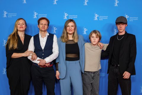 Photocall mit dem Team von Mit der Faust in die Welt schlagen