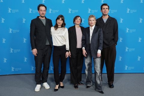 Photocall mit dem Ensemble von Mother's Baby