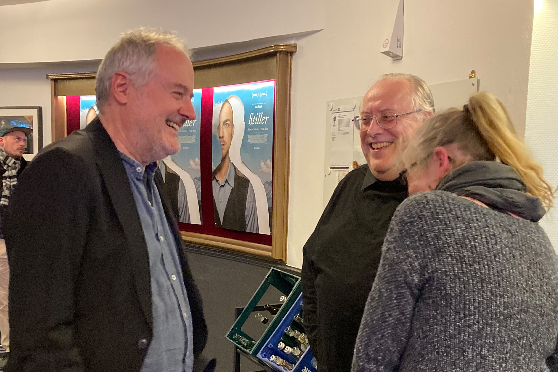 Regisseur Stefan Haupt im Gespräch mit Kalle Somnitz und Moderatorin Claudia Hotzendörfer