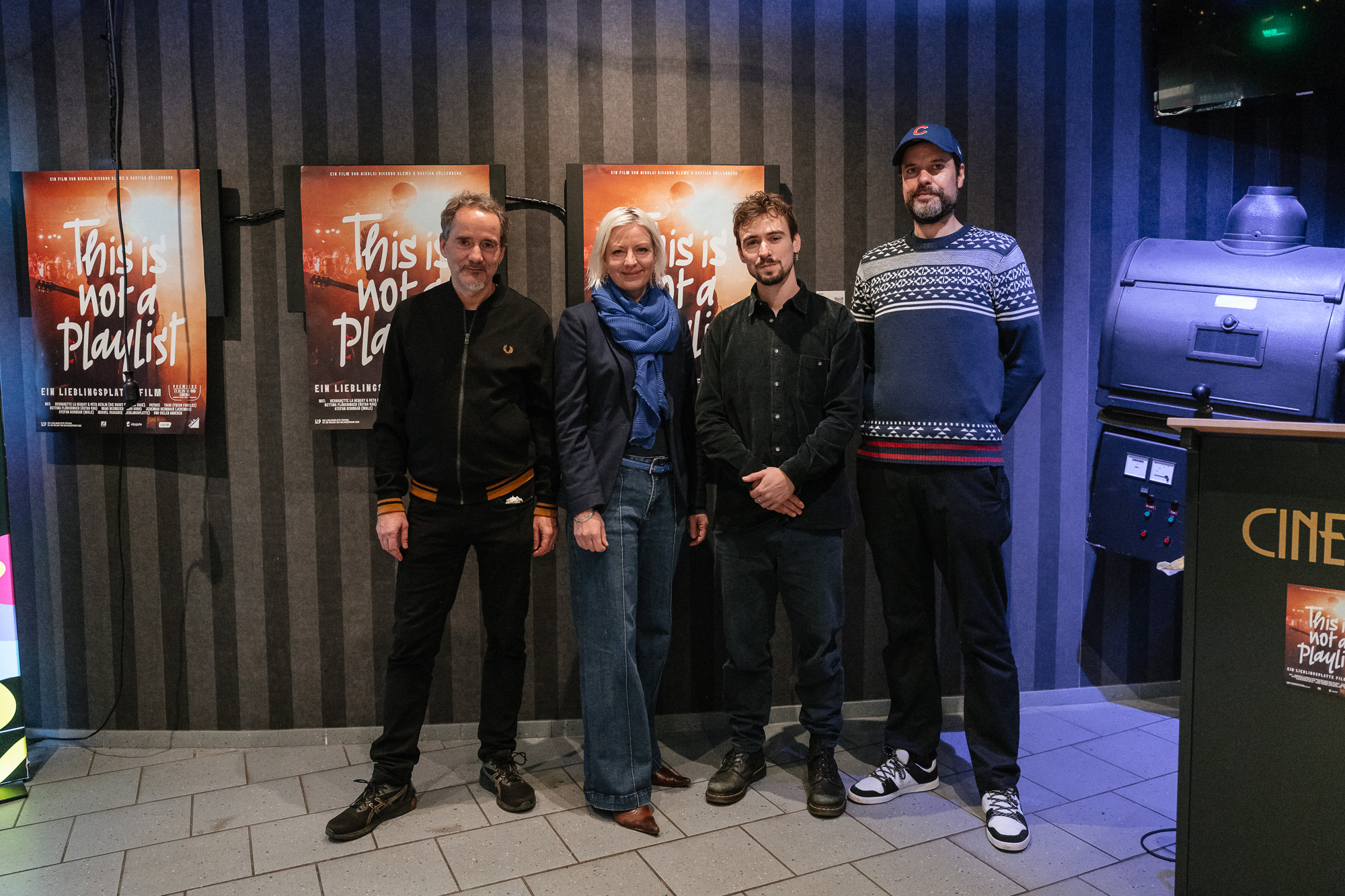 THIS IS NOT A PLAYLIST: Premiere im Cinema