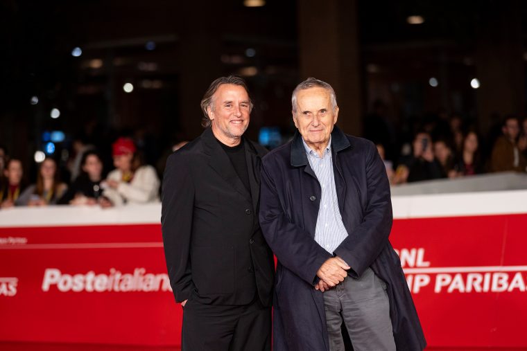 Richard Linklater und Marco Belocchio auf dem Roten Teppich