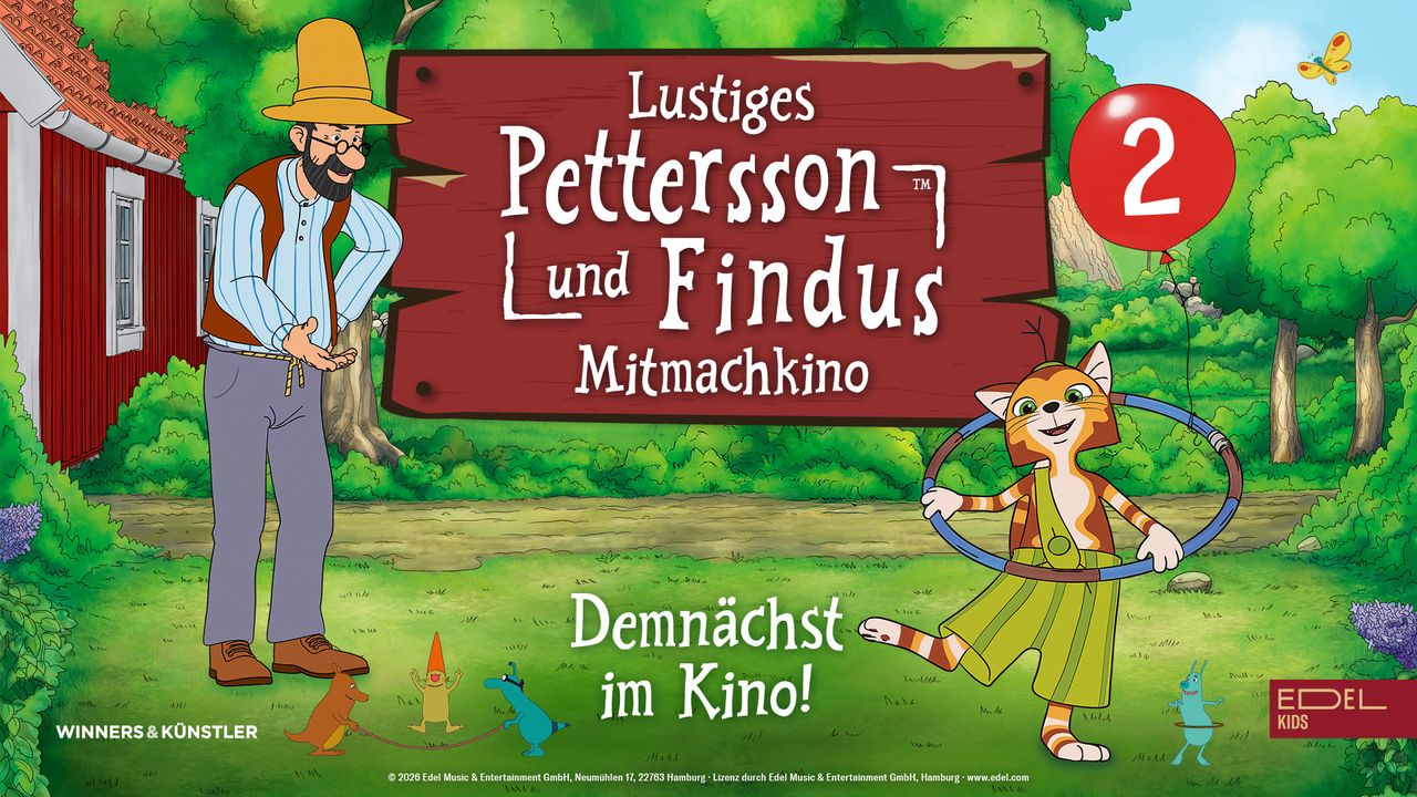 Lustiges Pettersson und Findus Mitmachkino 2 - 2026