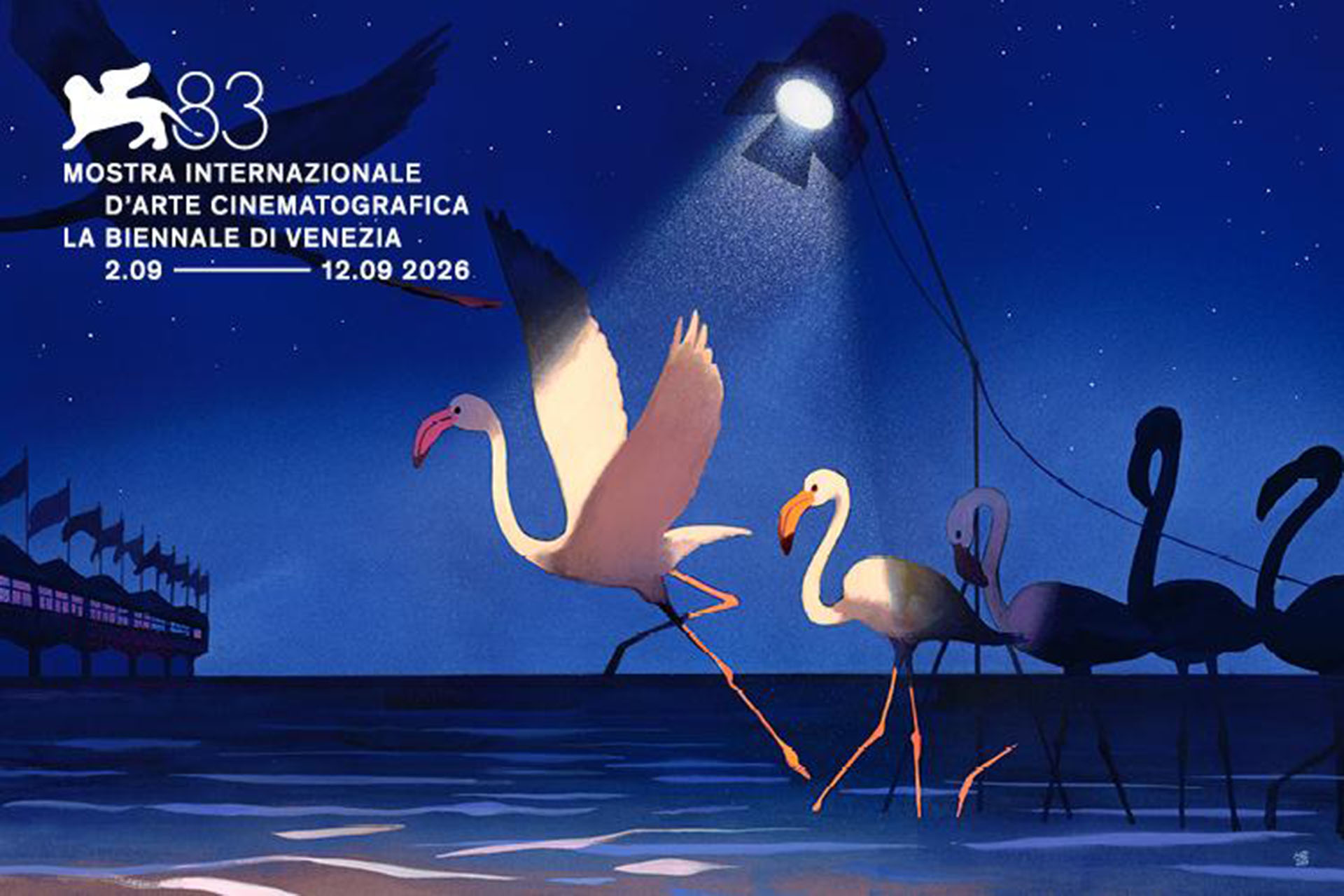 Festivalplakat Biennale Cinema 2026