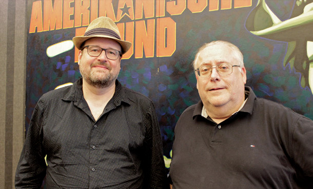 Kalle Somnitz li. und Eric Horst