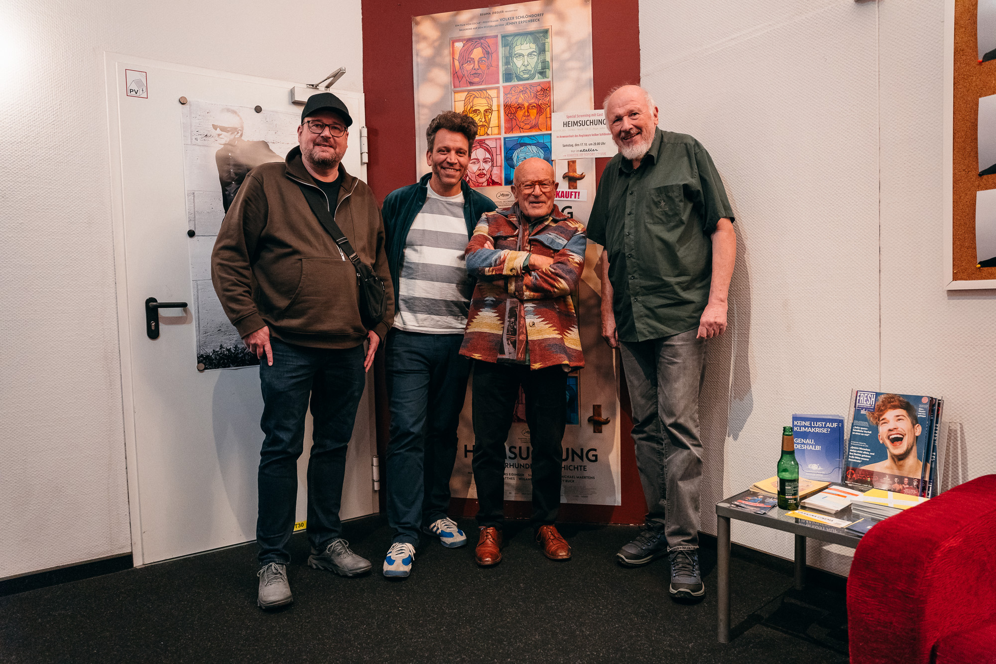 HEIMSUCHUNG: Premiere im Atelier